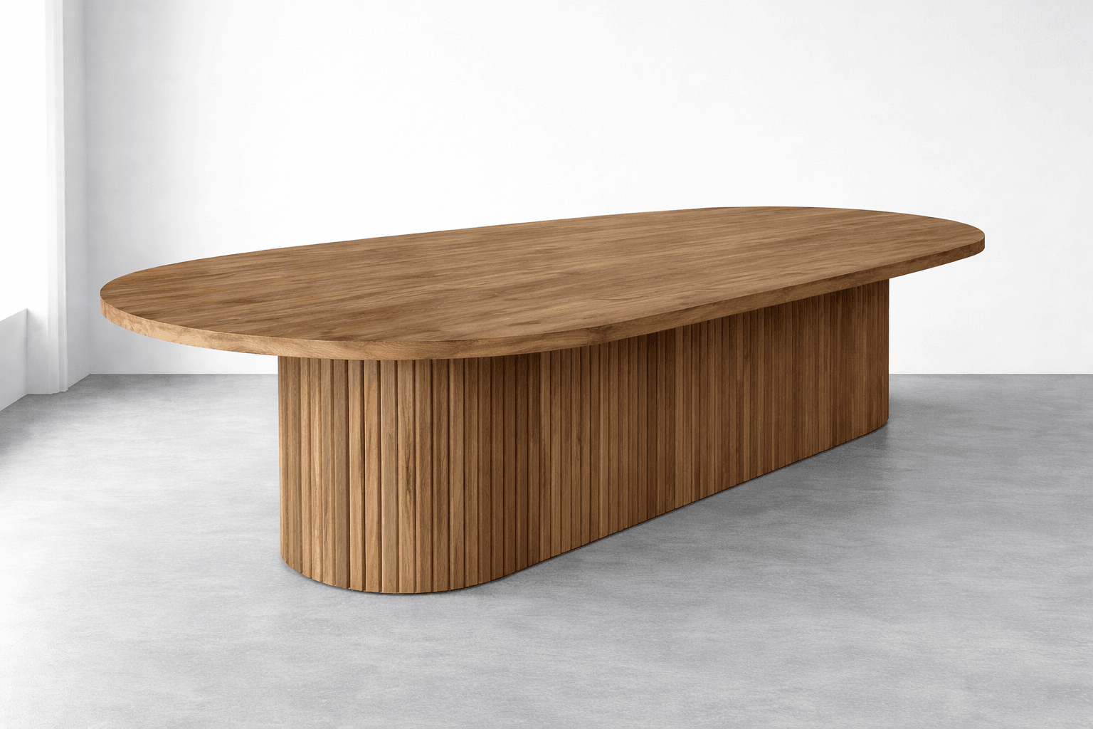 Reclaimed Wood Table — Warm Finish
