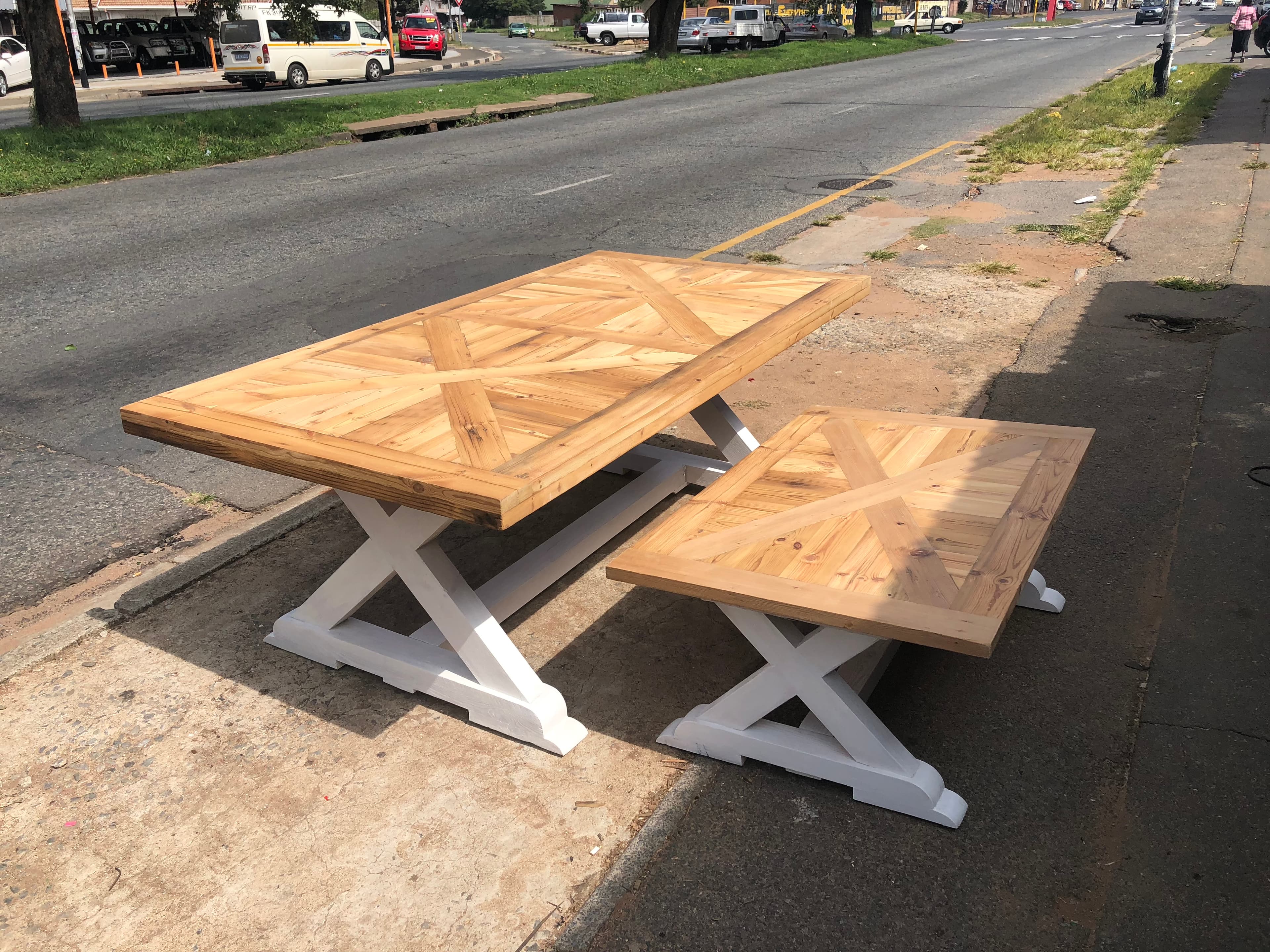 Outdoor Table — Installed