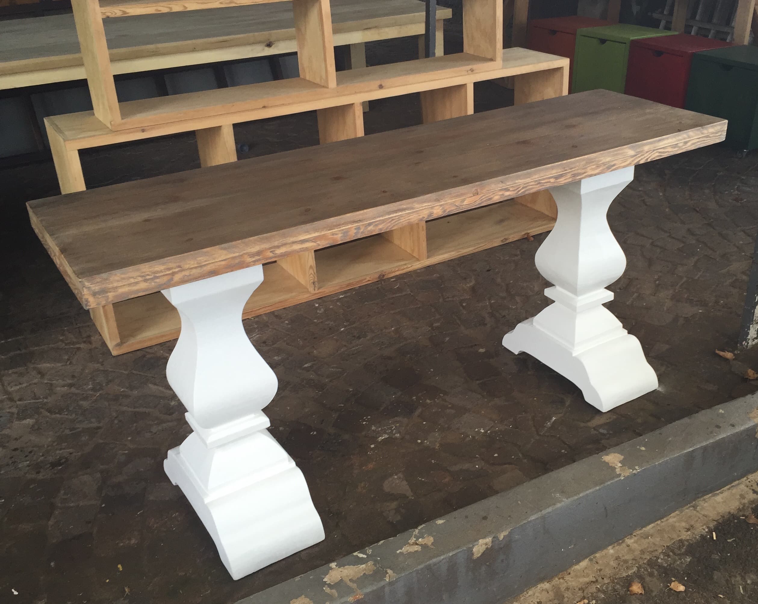Side Table — Natural Finish
