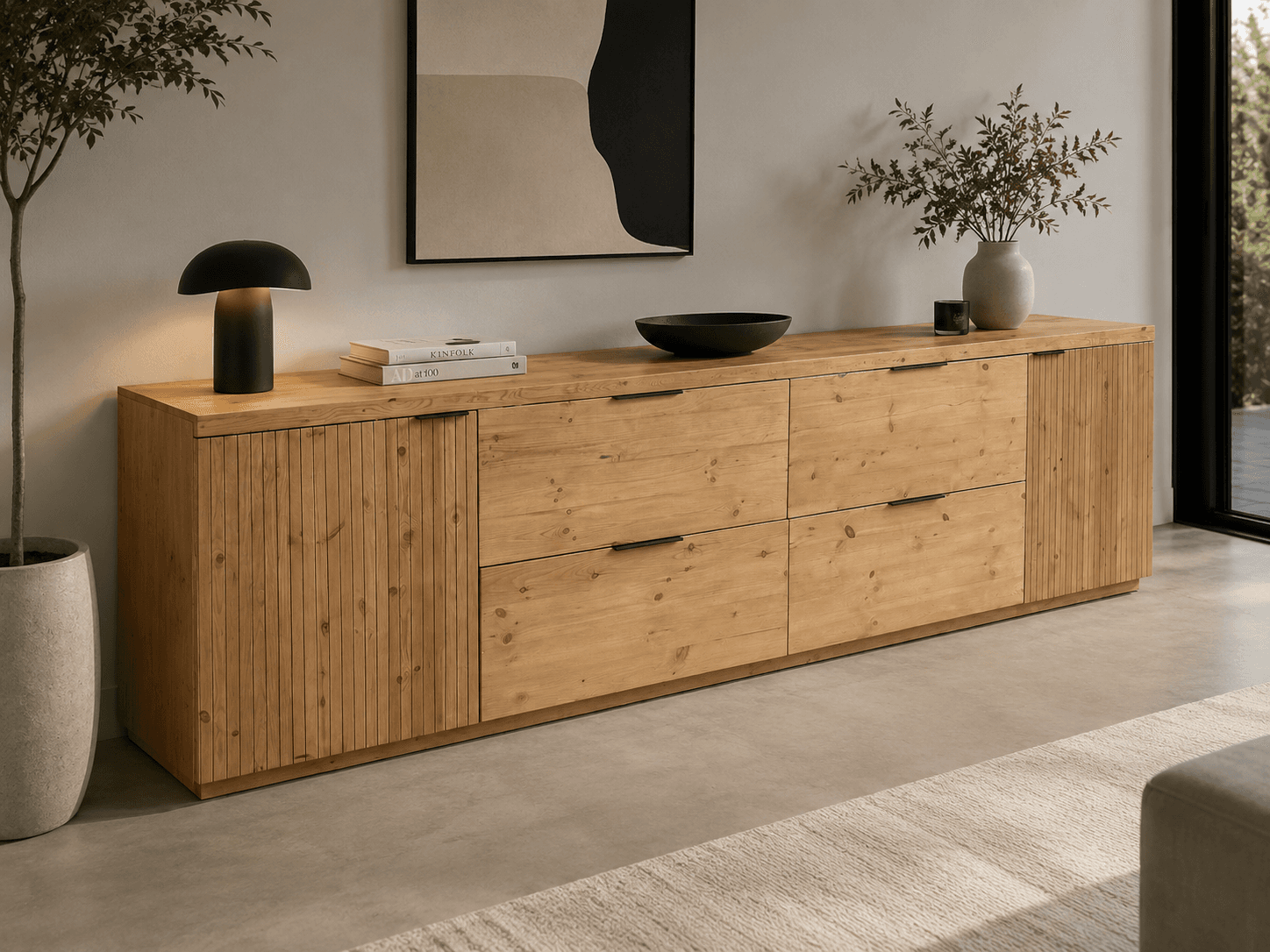 Reclaimed Wood Sideboard